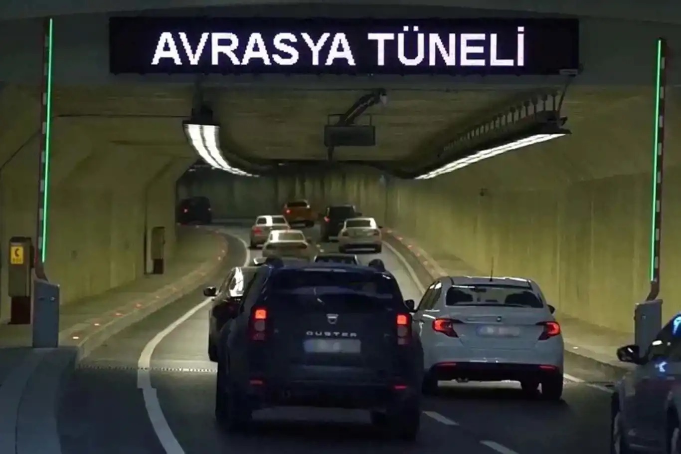 Avrasya Tüneli’nde günlük geçiş rekoru kırıldı