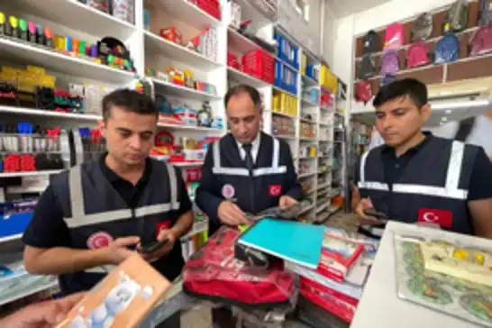 Şanlıurfa'da kırtasiyelere sıkı denetim: 16 bin ürün kontrol edildi