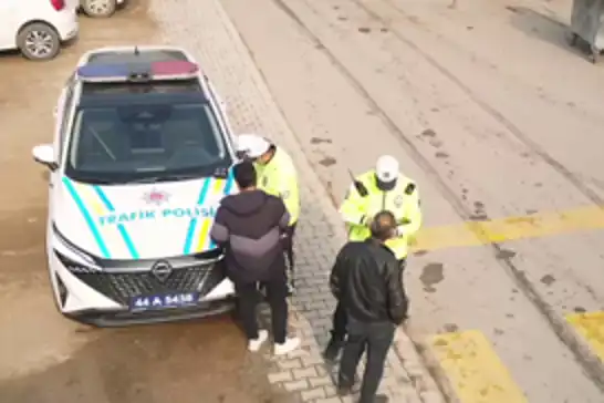 Malatya'da trafik denetimlerinde 660 sürücüye ceza 