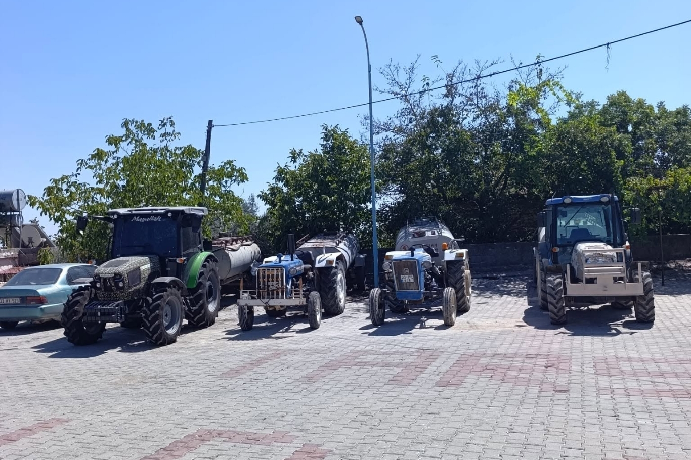 Tarsus'ta olası orman yangınlarına karşı tedir ve hazırlıklar devam ediyor