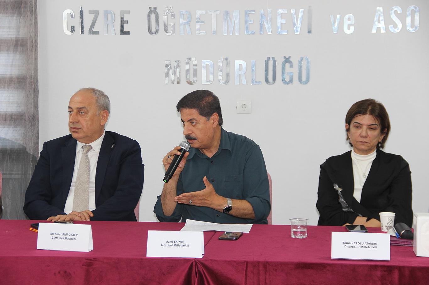 Cizre’de 'Terörsüz Türkiye' buluşması 