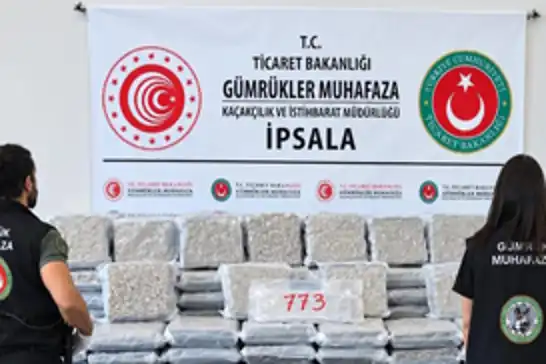 İpsala’da 387 kilo 348 gram skunk ele geçirildi