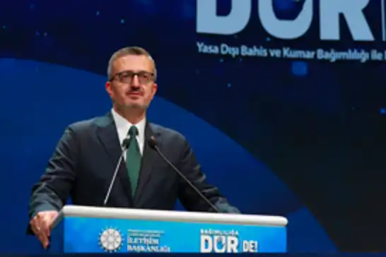 İletişim Başkanı Duran: Sanal bahis bataklıklarını kurutmak için elimizden geleni yapacağız