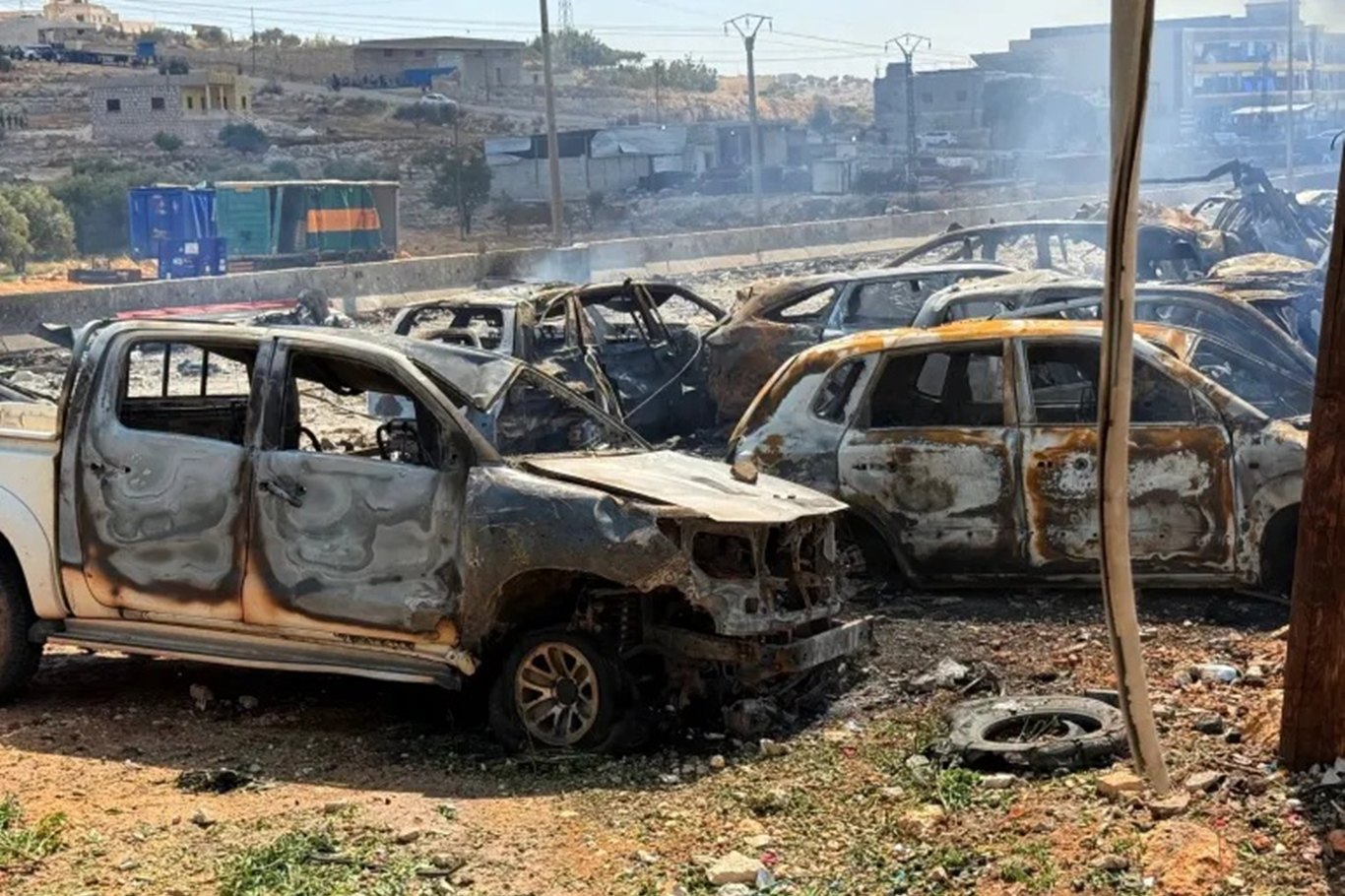 İdlib'deki patlamada ölü sayısı 14'e yükseldi