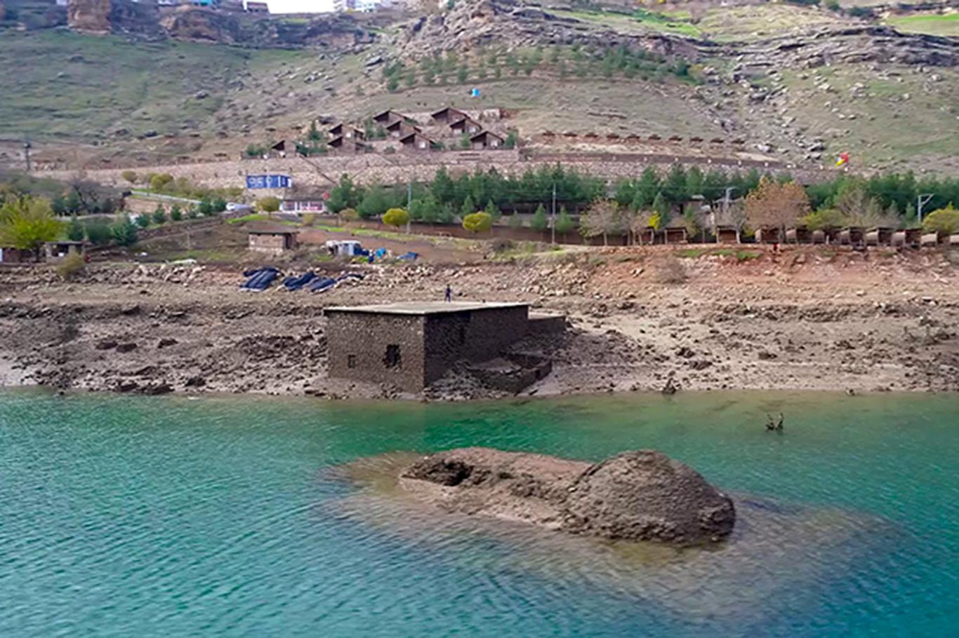 Graves of the prophets surfaced after the recede of dam water