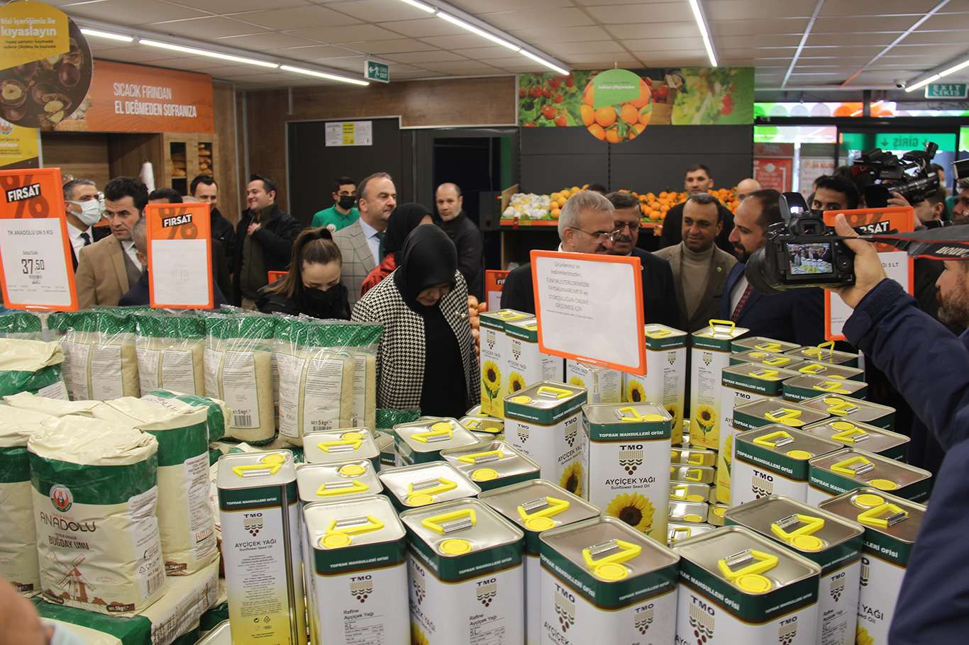Diyarbakır'da Tarım Kredi Kooperatif Market açıldı
