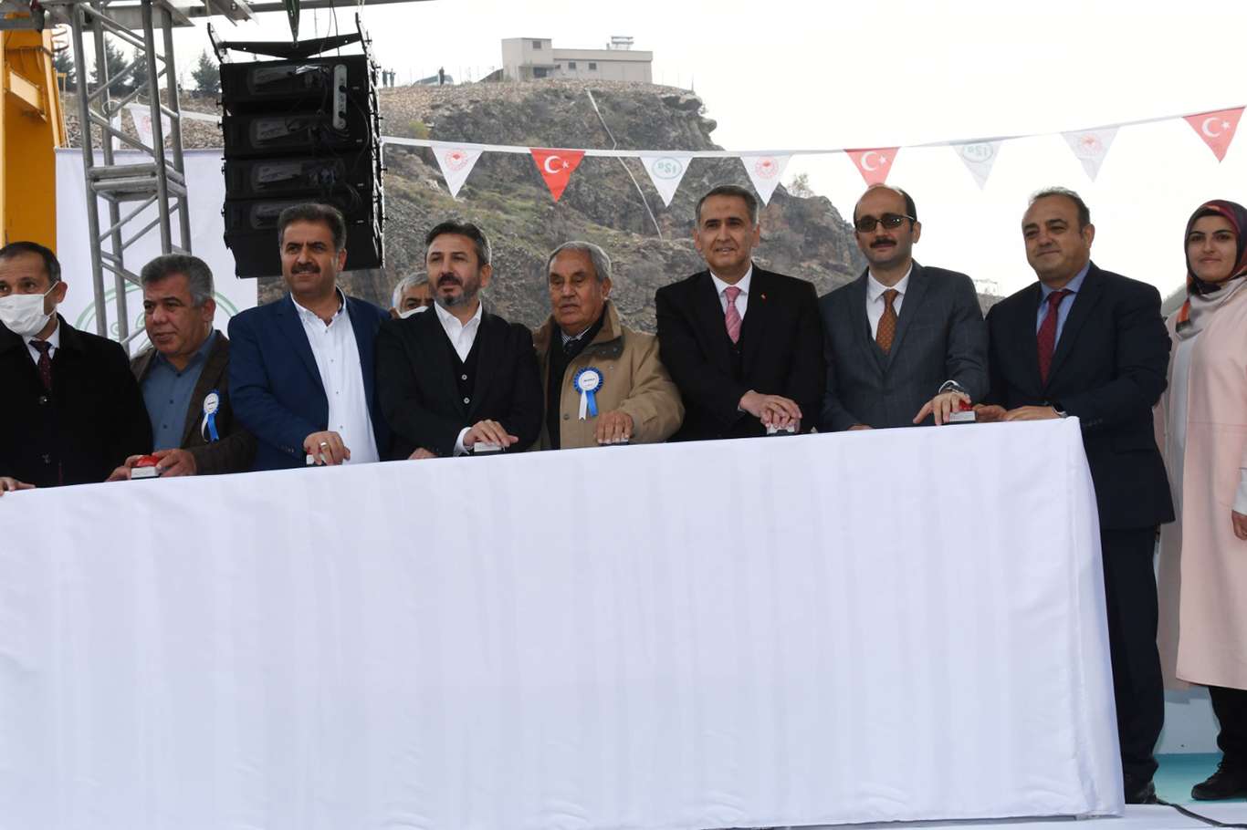 Koçali Barajı sulama kanalı tünel inşaatına başlandı
