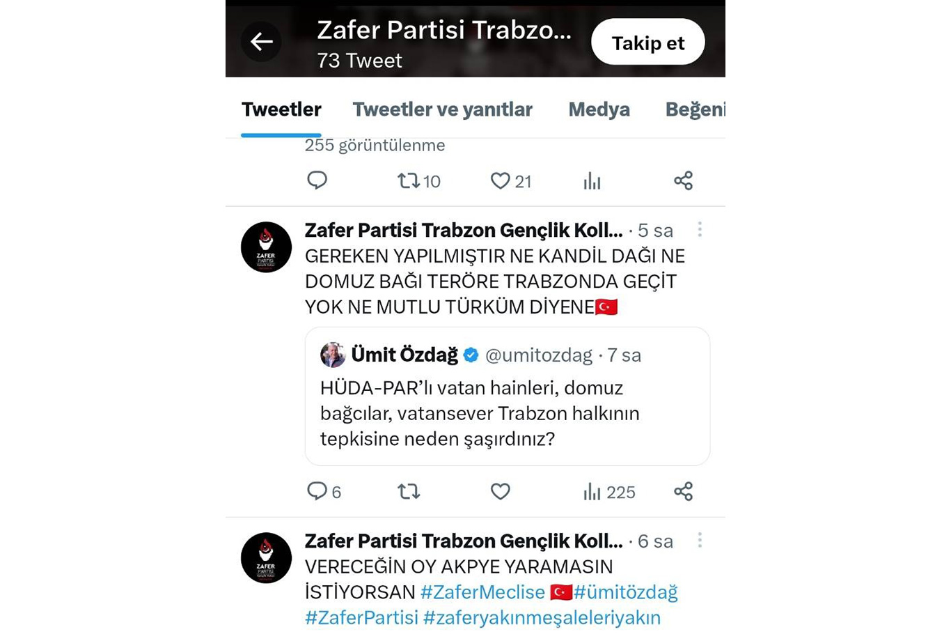 Trabzonda HÜDA PARa yapılan saldırıların arkasındaki isimler kendini ifşa  etti - [İLKHA] İlke Haber Ajansı